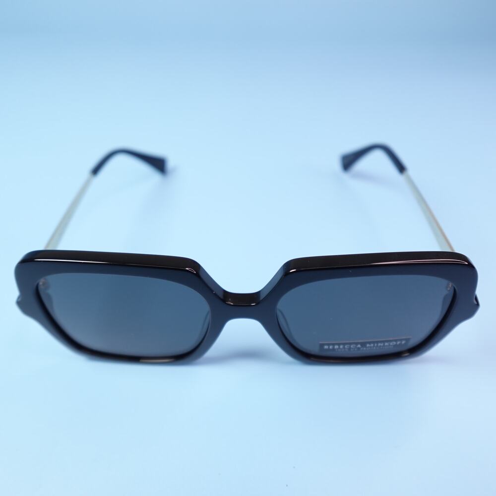 Rebecca Minkoff Sunglasses Willow Black & Silver 100% UV Protection